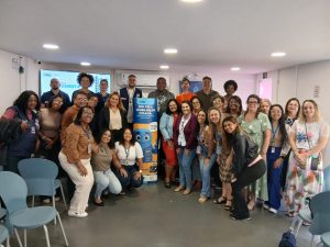 Equipe da 8ª CAS que participou do workshop em Realengo